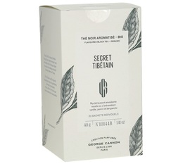 Secret Tib�tain flavoured organic black tea  - 20 sachets - George Cannon