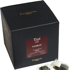 Vanilla-flavoured black tea - 25 Cristal® sachets - Dammann Frères