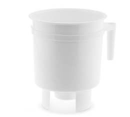 Plastic replacement infuser with handle for Toddy coffee makers