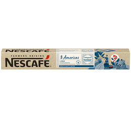 10 capsules origins 3 Americas - compatible  Nespresso® - NESCAFE FARMERS