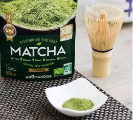 Fouet  pour pr&eacute;paration de matcha - AROMANDISE