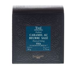 Oolong Caramel au Beurre Sal� flavoured Tea - 25 Cristal� sachets  - Dammann Fr�res