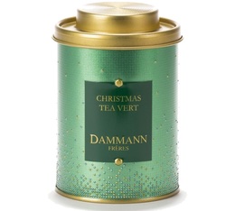 Dammann Fr�res 'Christmas Tea Vert' flavoured green tea - 100g loose leaf tea in special tin