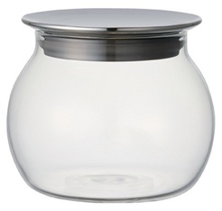KINTO Totem glass storage jar - 140g capacity