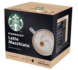 STARBUCKS Latte Macchiato pods for Dolce Gusto x 6 drinks