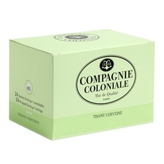 Compagnie Coloniale Verbena herbal tea - 48 individually-wrapped sachets