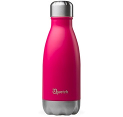 QWETCH insulated drinking bottle in magenta - 260ml