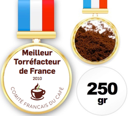 Ground coffee of France Roaster Champion 2010 - 250g - J�r�me Michel