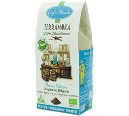 Terramoka Organic Decaffeinated Ground Coffee Mister Nelson - 250g