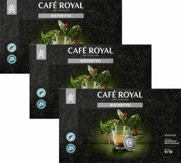  36 x CAFE ROYAL - ESPRESSO LUNGO FORTE - ALUMINIUM CAPSULES for  the NESPRESSO®* - SYSTEM - Intensity 8