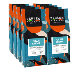 8x1KG café en grain pour professionnels Gran Crema (ancien Collection) - Perléo Espresso