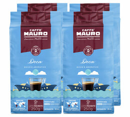 4x250g - Café moulu Deca - Caffe Mauro