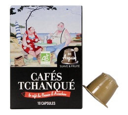 x10 Arguin capsules by Caf�s Tchanqu� for Nespresso