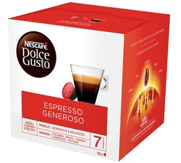 Nescafe Dolce Gusto Espresso Generoso capsules x 16