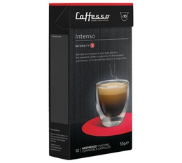 Intenso x100 Caff� Caffesso capsules compatible with Nespresso