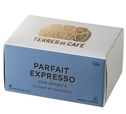 x10 Parfait Expresso capsules by Terres de Caf� for Nespresso