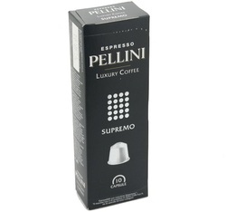 Capsules Pellini Supremo x10 pour Nespresso