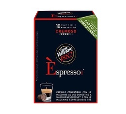 Caff� Vergnano Espresso Cremoso compostable capsules for Nespresso x 10