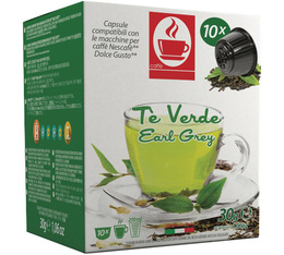 Caff� Bonini Earl Grey Green Tea pods for Dolce Gusto x 10