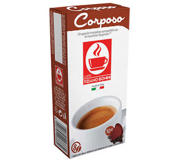 Capsules compatibles Nespresso® Corposo x10 - Bonini