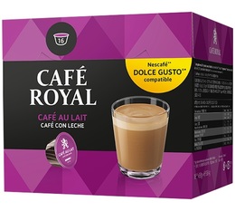 Caf� Royal Caf� au Lait capsules for Dolce Gusto x 16