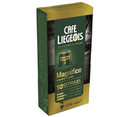 Caf� Li�geois 'Magnifico' coffee capsules for Nespresso x 10