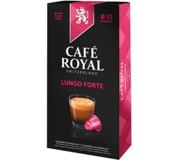 Caf� Royal Lungo Forte capsules x10 for Nespresso