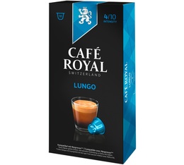 x 10 Caf� Royal Lungo capsules for Nespresso