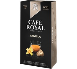 Caf� Royal Vanilla-flavoured coffee capsules x 10 for Nespresso