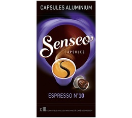 Senseo 'Espresso N�10' aluminium capsules for Nespresso x 10