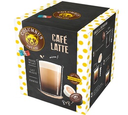 Columbus Caf� & Co Latte coffee capsules for Dolce Gusto