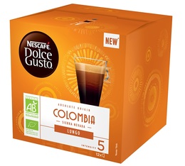 12 capsules - Lungo Colombia Bio - NESCAFÉ DOLCE GUSTO®