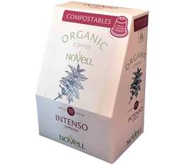 Organic capsules, 100% biodegradable Intenso for Nespresso� x10
