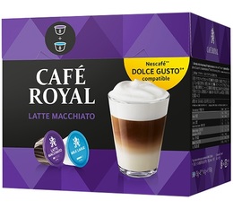 Caf� Royal Latte Macchiato capsules for Dolce Gusto (makes 8 drinks)