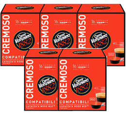 Lavazza a Modo Mio� compatible Caff� Vergnano Cremoso capsules x 80