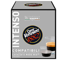Lavazza a Modo Mio� compatible Caff� Vergnano Intenso capsules x 16