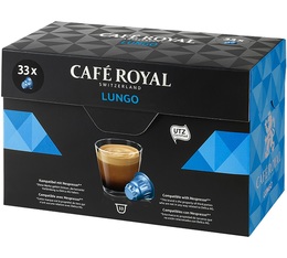 Caf� Royal Lungo capsules x 33 for Nespresso