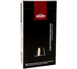 Capsules Centopercento Caffe Mauro x 10 compatibles Nespresso�