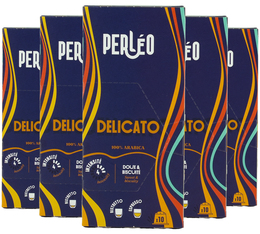 50 capsules compatibles Nespresso* Original Delicato - PERLÉO