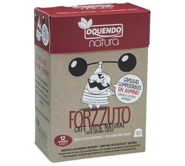 �Forzzuto' capsules suitable for Nespresso� machines x 10 - Oquendo Natura