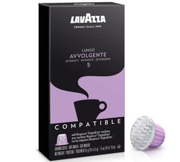 Capsules Lungo Avvolgente Lavazza x10 compatibles Nespresso�