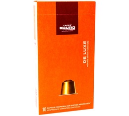 Capsules Deluxe Caffe Mauro x 10 compatibles Nespresso�
