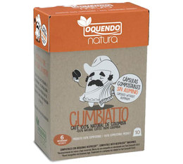 �Cumbiato' capsules suitable for Nespresso� machines x 10 - Oquendo Natura