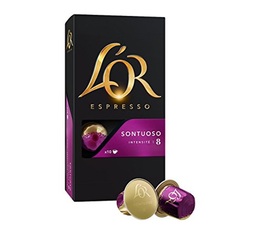 10 Sontuoso capsules by l'Or Espresso