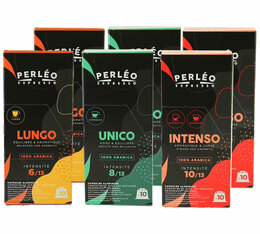 60 capsules compatibles Nespresso Pack découverte - Perléo