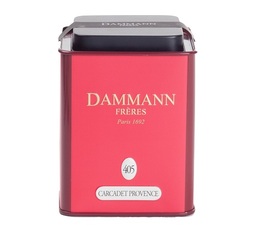 N�405 Carcadet Provence - 100g tin of loose leaf fruit infusion - Dammann Fr�res