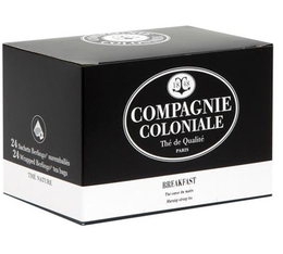 Breakfast black tea x 48 individually-wrapped berlingo tea bags - Compagnie Coloniale