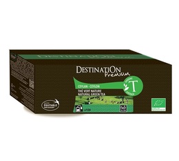 Destination 'Premium' Organic green tea from Ceylon - 100 sachets