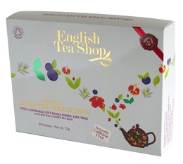 Organic herbal teas and infusions gift box - Super Fruits Collection - 48 sachets in 6 varieties - English Tea Shop