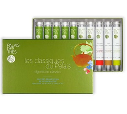 Tea gift box - The Classic Selection from Palais - 10 tubes of loose leaf tea - Palais des Th�s